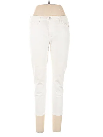 Pre-owned Just Black Jeans In White