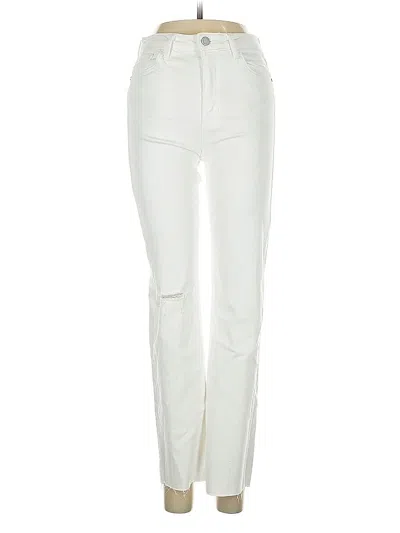 Pre-owned Just Black Jeans In White
