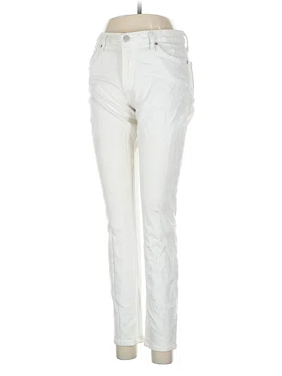 Pre-owned Just Black Jeans In White