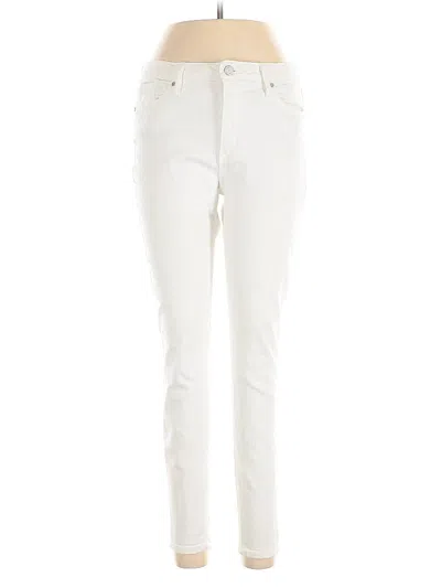 Pre-owned Just Black Jeans In White