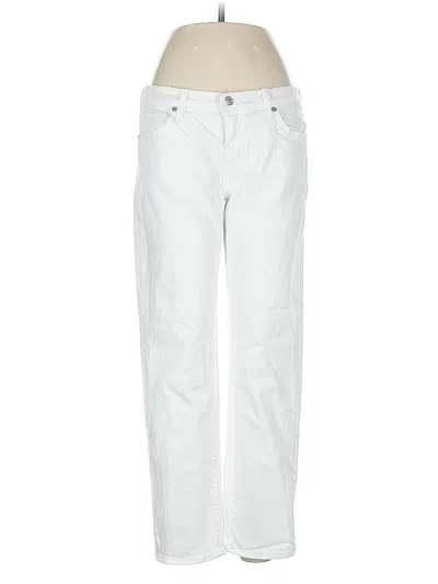Pre-owned Just Black Jeans In White