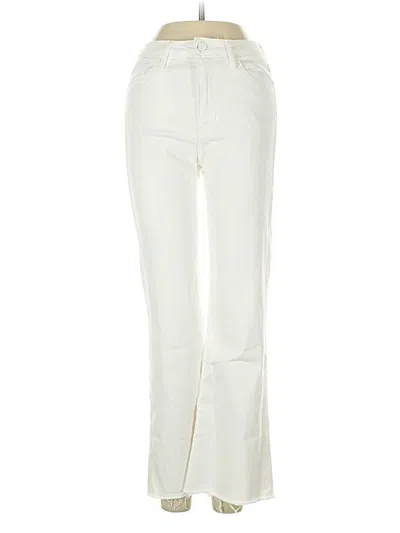 Pre-owned Just Black Jeans In White
