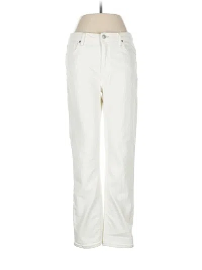 Pre-owned Just Black Jeans In White