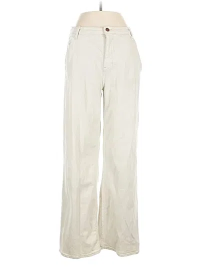 Pre-owned Just Black Jeans In White