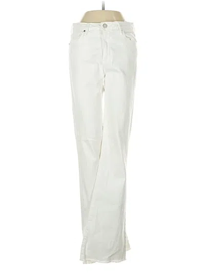 Pre-owned Just Black Jeans In White