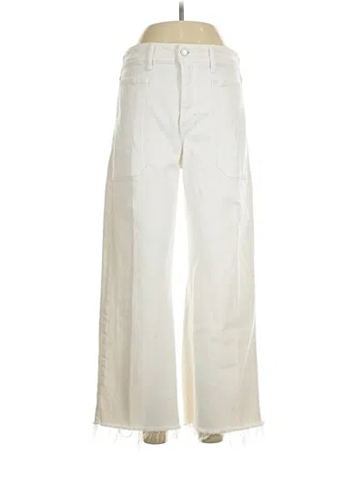 Pre-owned Just Black Jeans In White