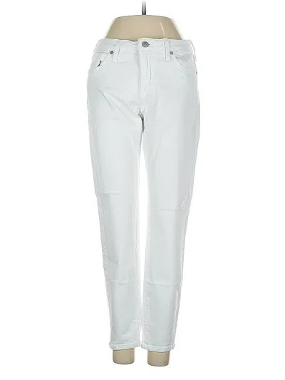Pre-owned Just Black Jeans In White