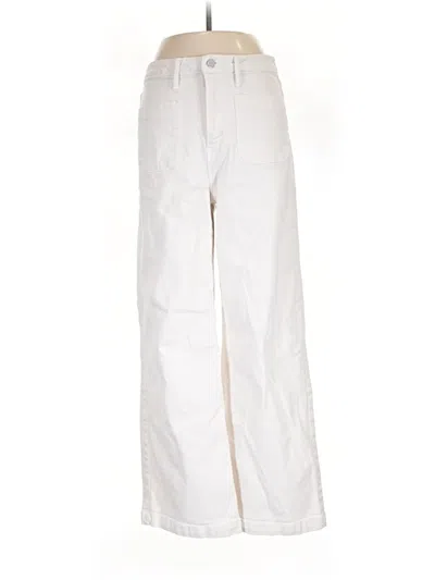 Pre-owned Just Black Jeans In White