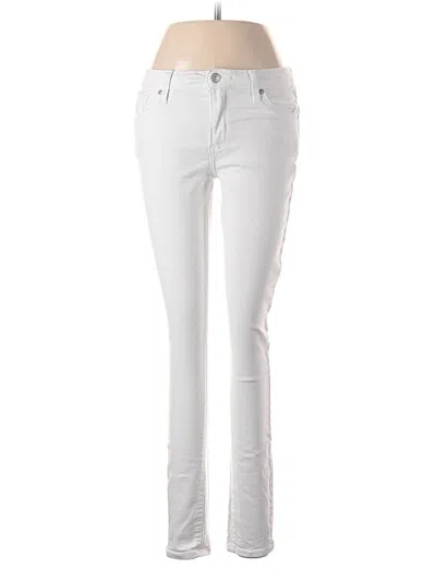 Pre-owned Just Black Jeans In White
