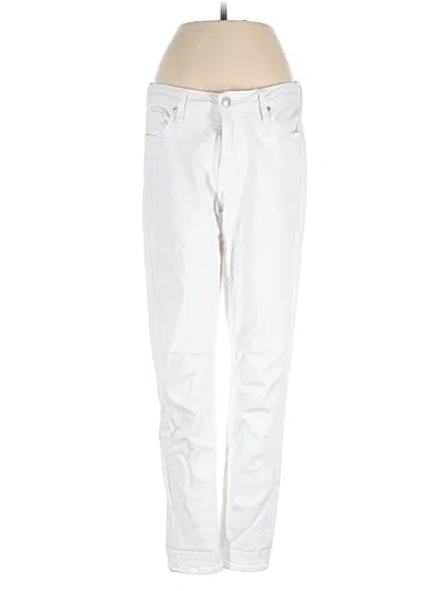 Pre-owned Just Black Jeans In White