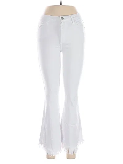Pre-owned Just Black Jeans In White