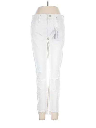 Pre-owned Just Black Jeans In White