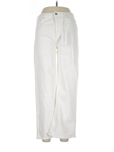 Pre-owned Just Black Jeans In White