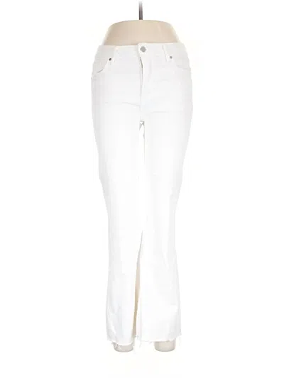 Pre-owned Just Black Jeans In White