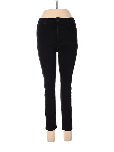 Pre-owned Just Black Jeggings In Black