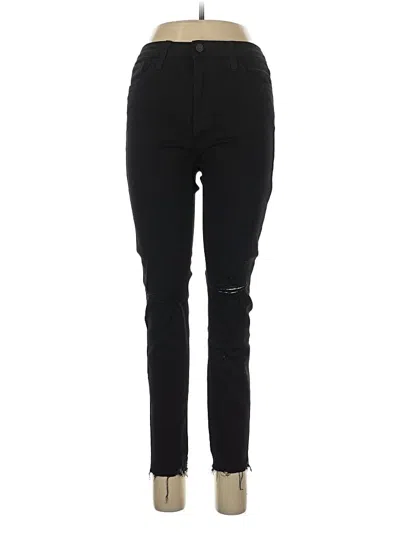 Pre-owned Just Black Jeggings In Black