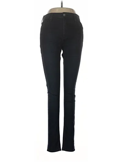 Pre-owned Just Black Jeggings In Black