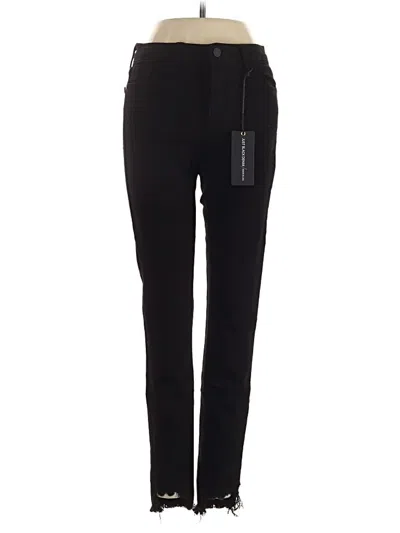 Pre-owned Just Black Jeggings In Black