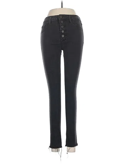 Pre-owned Just Black Jeggings In Black