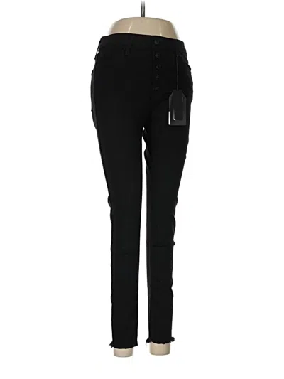 Pre-owned Just Black Jeggings In Black