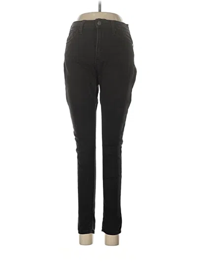Pre-owned Just Black Jeggings In Black