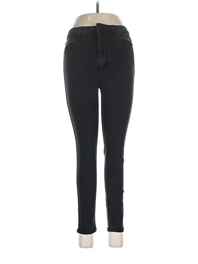 Pre-owned Just Black Jeggings In Black