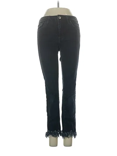Pre-owned Just Black Jeggings In Black