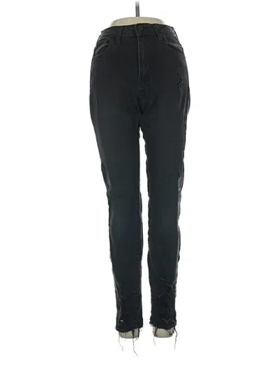 Pre-owned Just Black Jeggings In Black