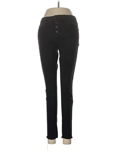Pre-owned Just Black Jeggings In Black