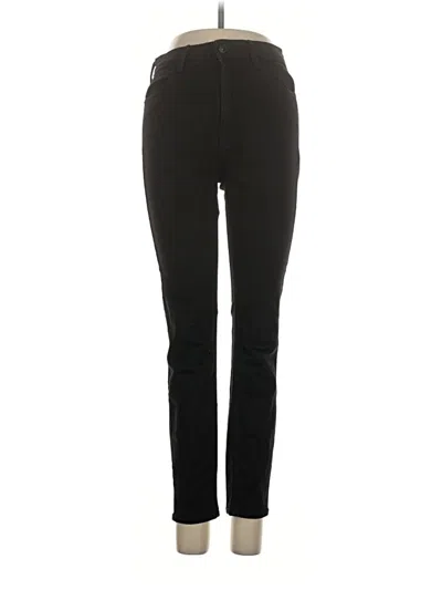 Pre-owned Just Black Jeggings In Black