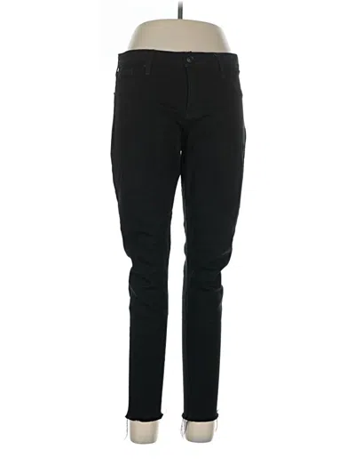Pre-owned Just Black Jeggings In Black