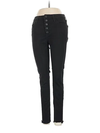Pre-owned Just Black Jeggings In Black
