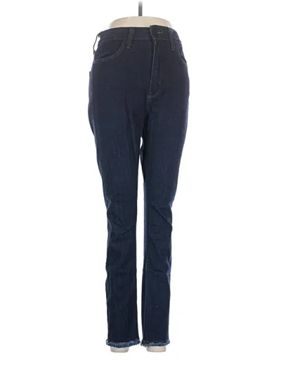 Pre-owned Just Black Jeggings In Blue