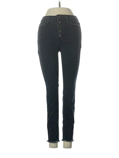 Pre-owned Just Black Jeggings In Blue
