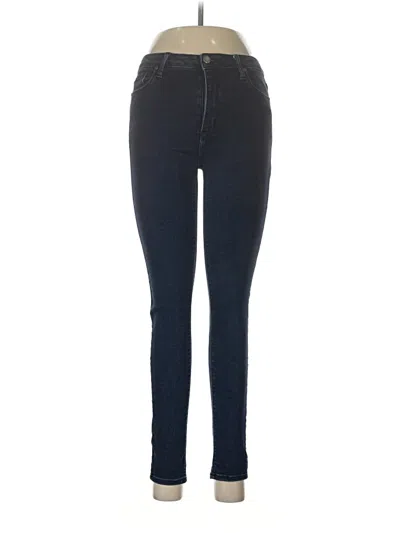 Pre-owned Just Black Jeggings In Blue