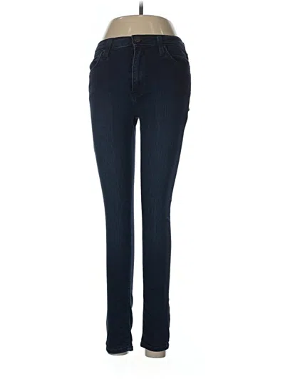 Pre-owned Just Black Jeggings In Blue