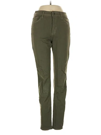 Pre-owned Just Black Jeggings In Green