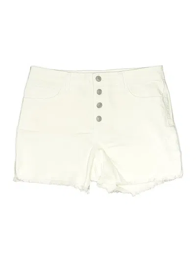 Pre-owned Just Black Shorts In White