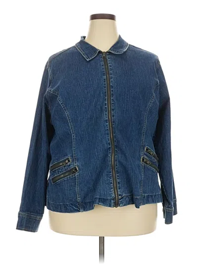 Pre-owned Just Blu Denim Jacket In Blue