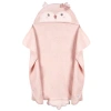 Just Born Pink Owl Character Hooded Towel