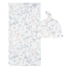 Just Born Swaddle Blanket & Hat Set, One Size In Multi