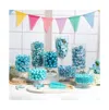 Just Candy 14lbs+ Deluxe Light Blue Candy Buffet In Blue