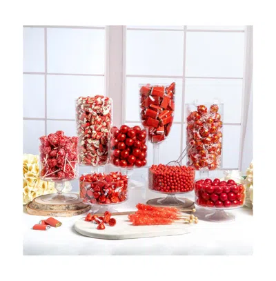 Just Candy 14lbs+ Deluxe Red Candy Buffet
