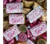 Just Candy 130 Pcs It's A Girl Baby Shower Candy Party Favor Hershey's Chocolate Mix (1.65 Lb) In Pink