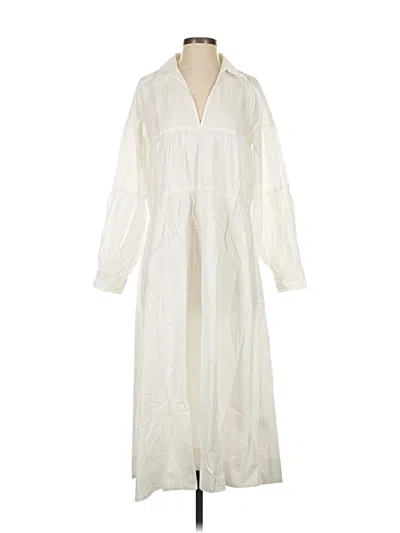 Pre-owned Just Casual Dress In White