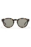 Just Cavalli 50mm Round Sunglasses In Havana Havana Green
