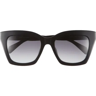 Just Cavalli 52mm Cat Eye Sunglasses In Black