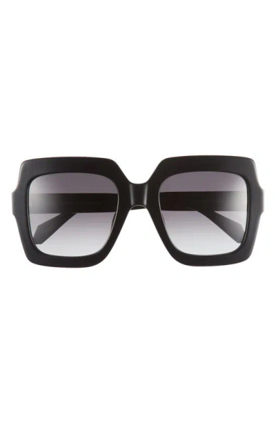 Just Cavalli 53mm Square Sunglasses In Black