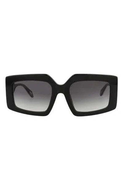 Just Cavalli 54mm Rectangular Sunglasses In Black
