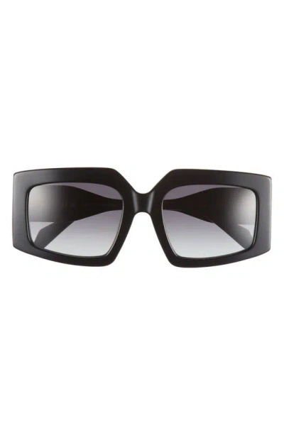 Just Cavalli 54mm Square Sunglasses In Black